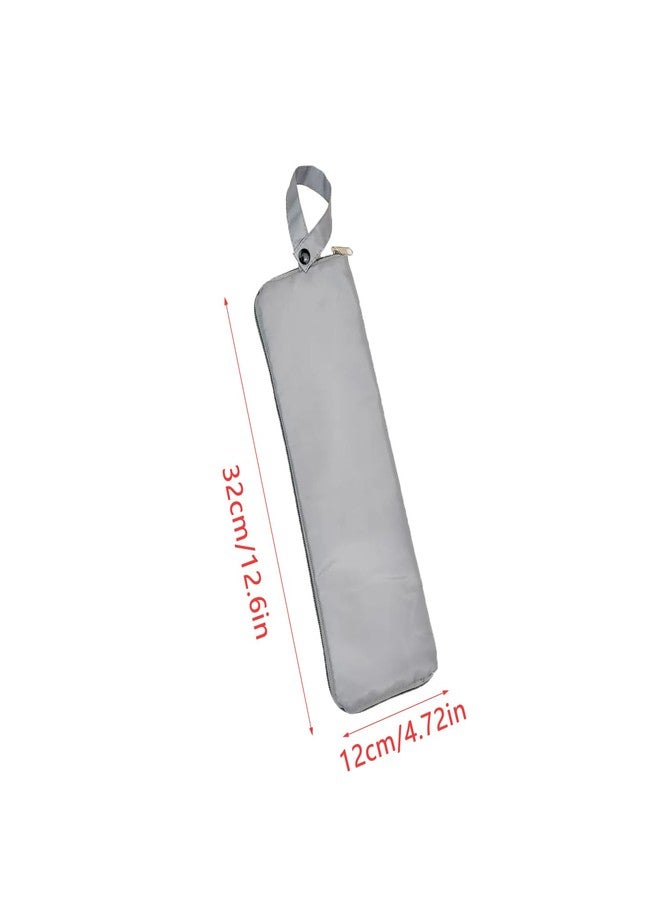 ArrErr Travel Umbrella Bags Non Wet Umbrellas Bags Carrying Case Fiber Interior Sleeve Cover Organizer Zipper Pouch for Windproof Compact Umbrellas Automatic Folding Rain Umbrella Travel Essentials - Image 2